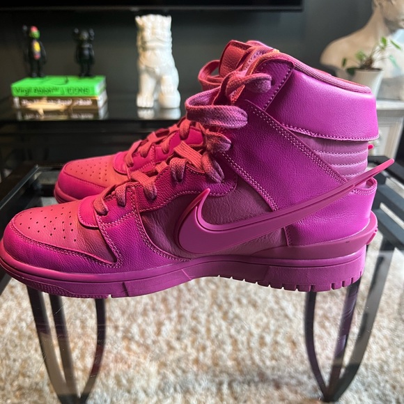 Nike Dunck high Ambush Active Fuchsia like new - Picture 6 of 8